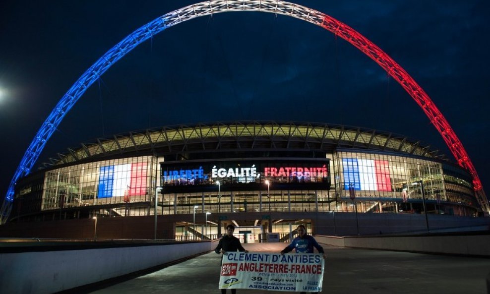 Wembley u bojama Francuske