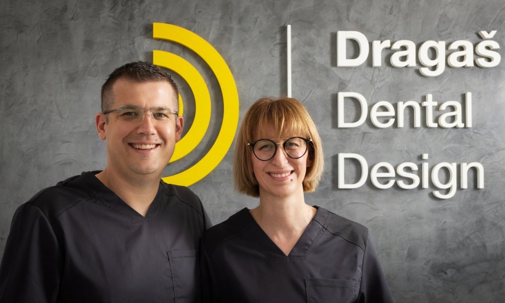 Osnivači Dragaš Dental Designa Matea Penavić Dragaš i Zoran Dragaš