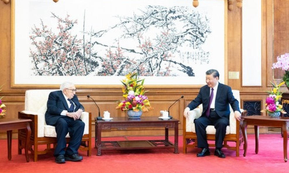 Henry Kissinger i Xi Jinping u Pekingu