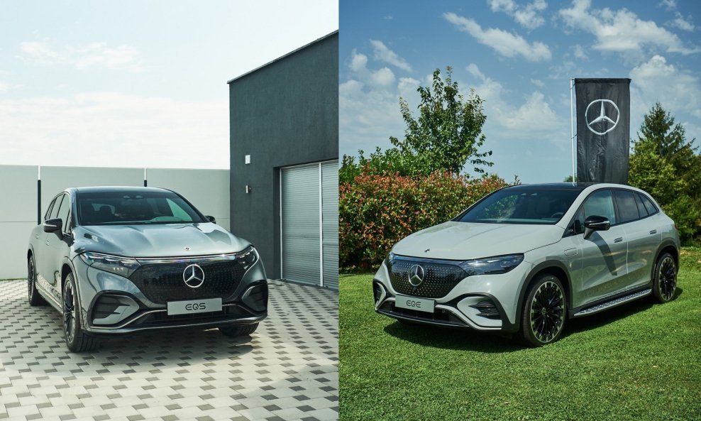 Mercedes-EQ modeli EQS SUV i EQE SUV: hrvatska premijera