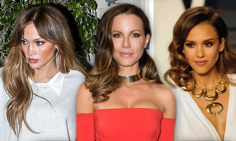 Jennifer Lopez Kate Beckinsale Jessica Alba kolaz nijansa tigrovo oko 