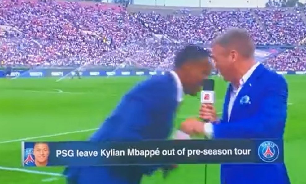 Shaka Hislop srušio se usred TV prijenosa