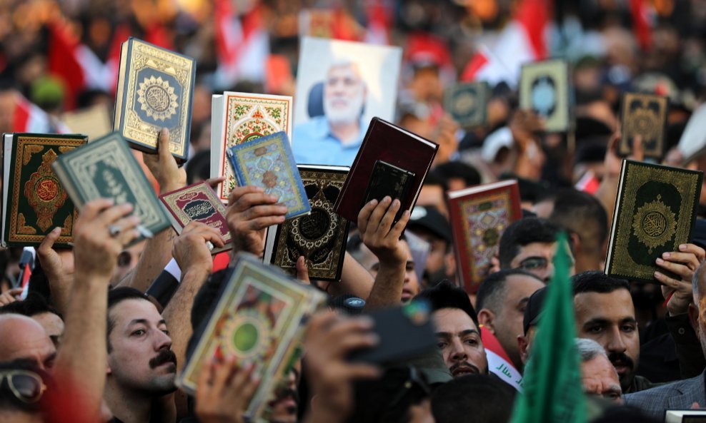 Protest u Bagdadu protiv spaljivanja Kurana