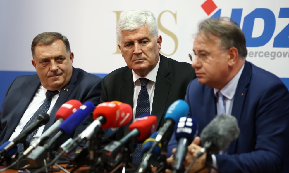 Milorad Dodik, Dragan Čović, Nermin Nikšić