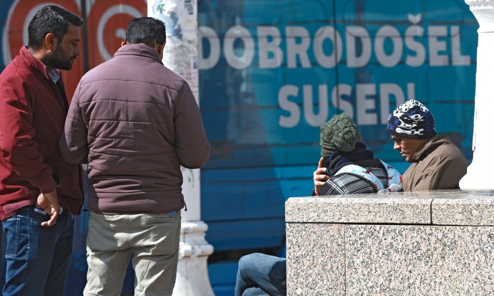 Stranci u Zagrebu - ilustracija