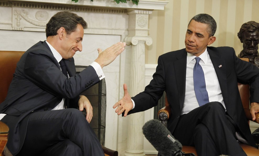 Sarkozy i Obama