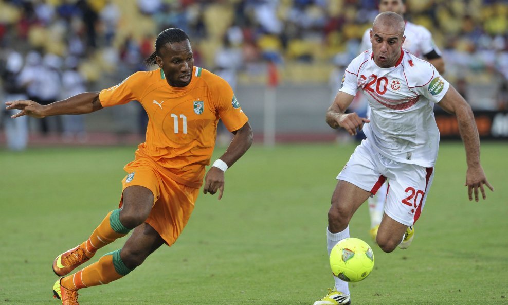 Didier Drogba Obala Bjelokosti Tunis Afrički kup nacija