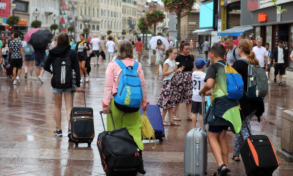 Rijeka, turisti