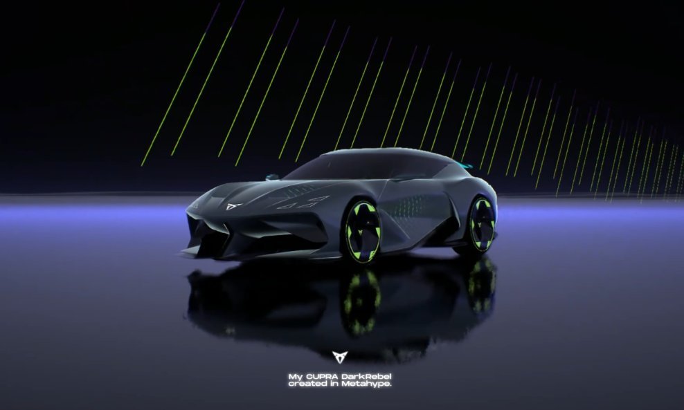 Cupra DarkRebel prelazi iz digitalnog u fizički svijet