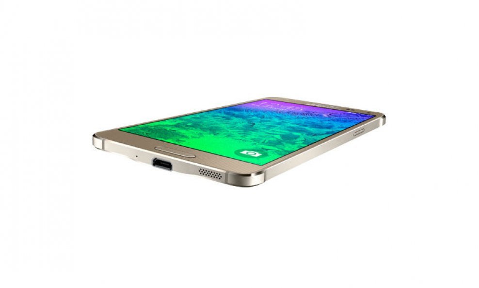 Samsung Galaxy Alpha pametni telefon smartphone zlatni