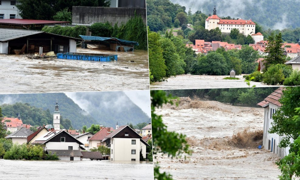 Ovako su izgledale katastrofalne poplave u Sloveniji početkom kolovoza