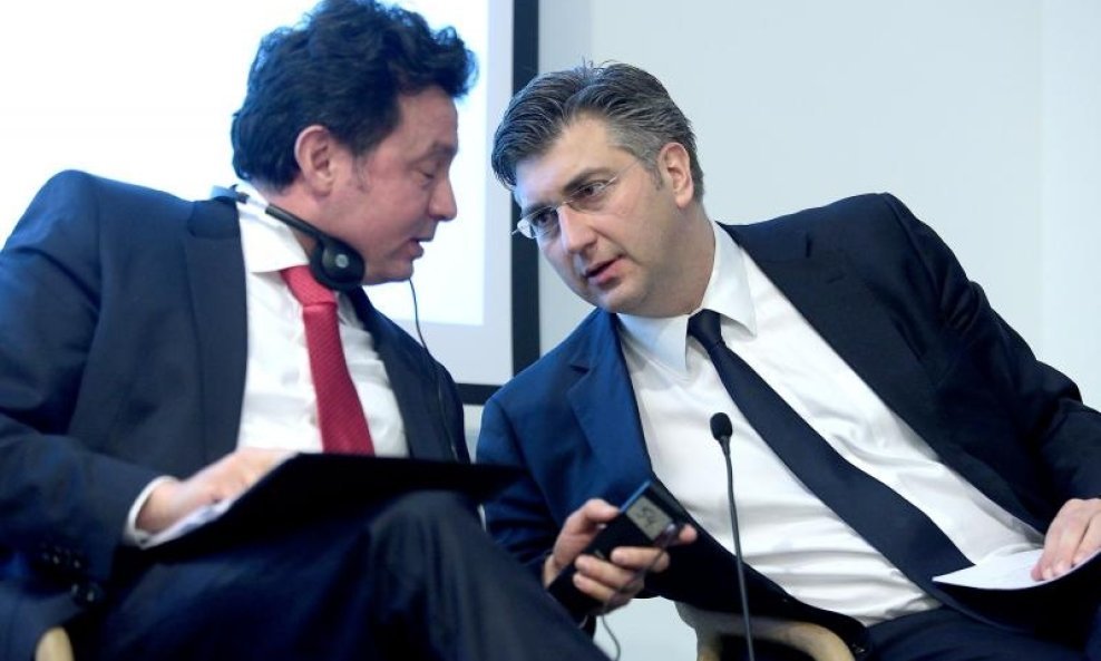 Ahmet Tuta i Andrej Plenković
