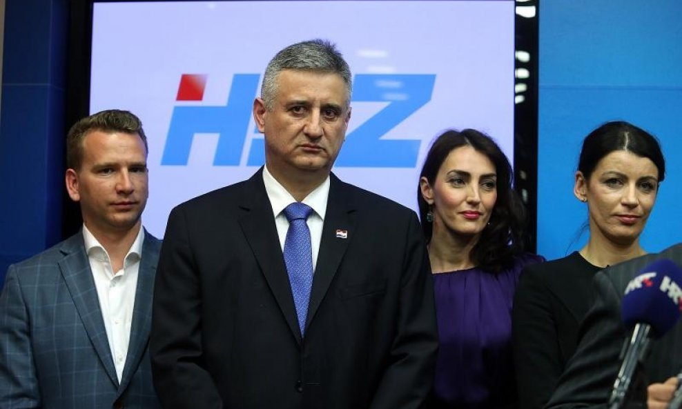 Tomislav Karamarko i vrh HDZ-a nakon pobjede na unutarstranačkim izborima