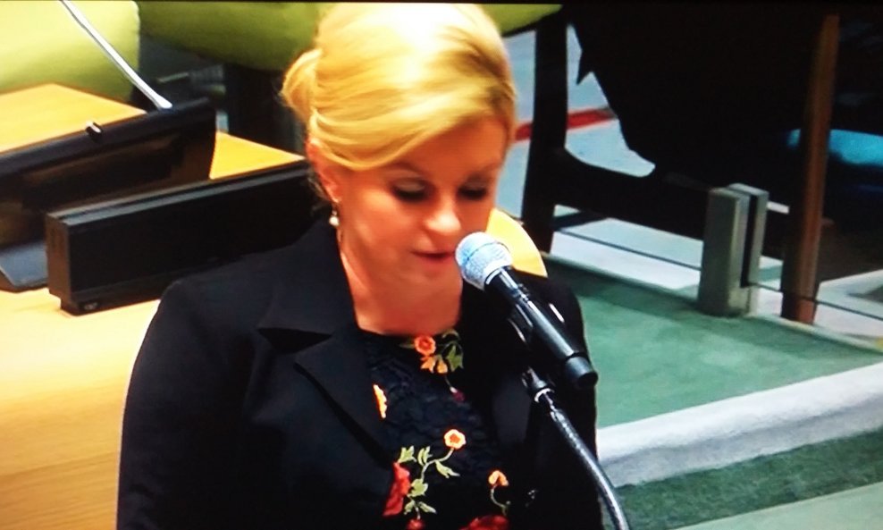 Kolinda Grabar Kitarović u UN-u