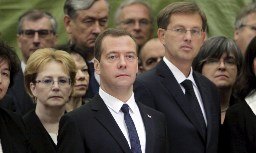 Dimitrij Medvjedev i Miro Cerar