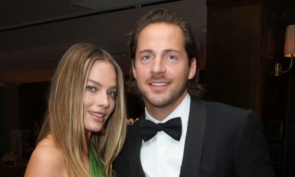 Tom Ackerley i Margot Robbie