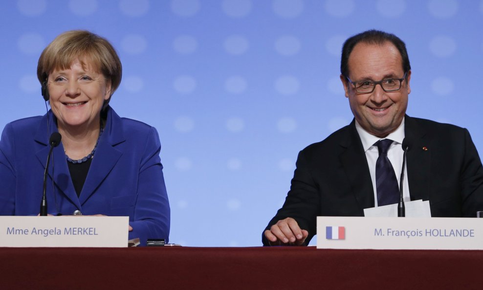 Merkel i Hollande
