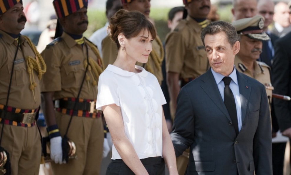 Carla Bruni i Nicolas Sarkozy