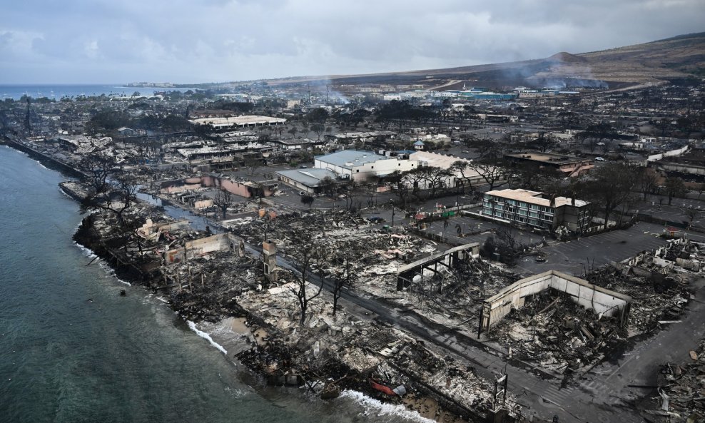Šteta od katastrofalnog požara na Havajima