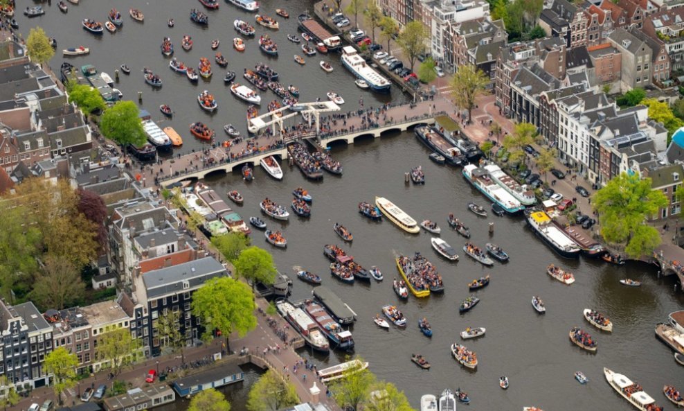 Amsterdam - ilustracija