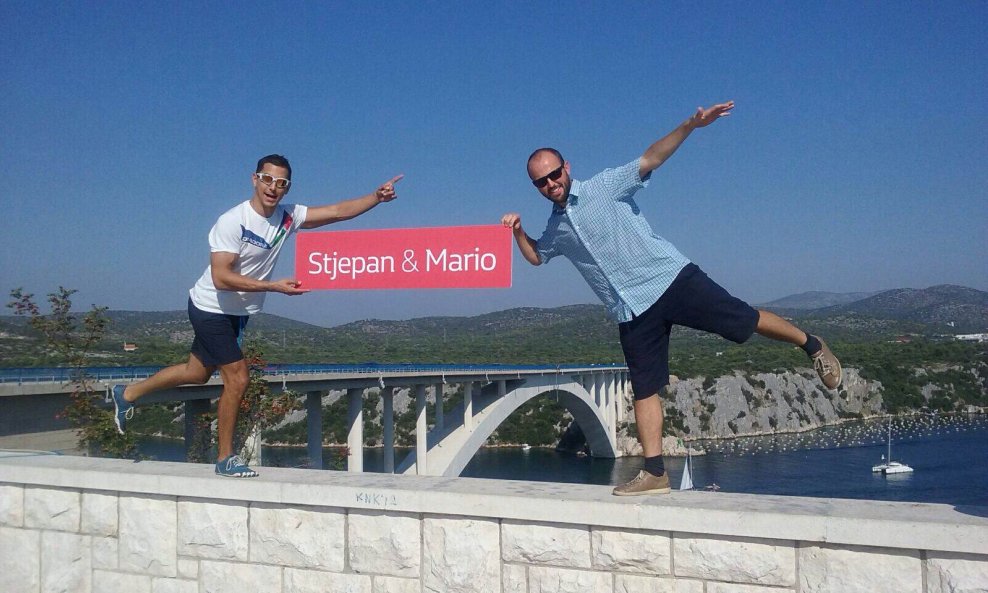 Mario Valentić i prijatelj Mario