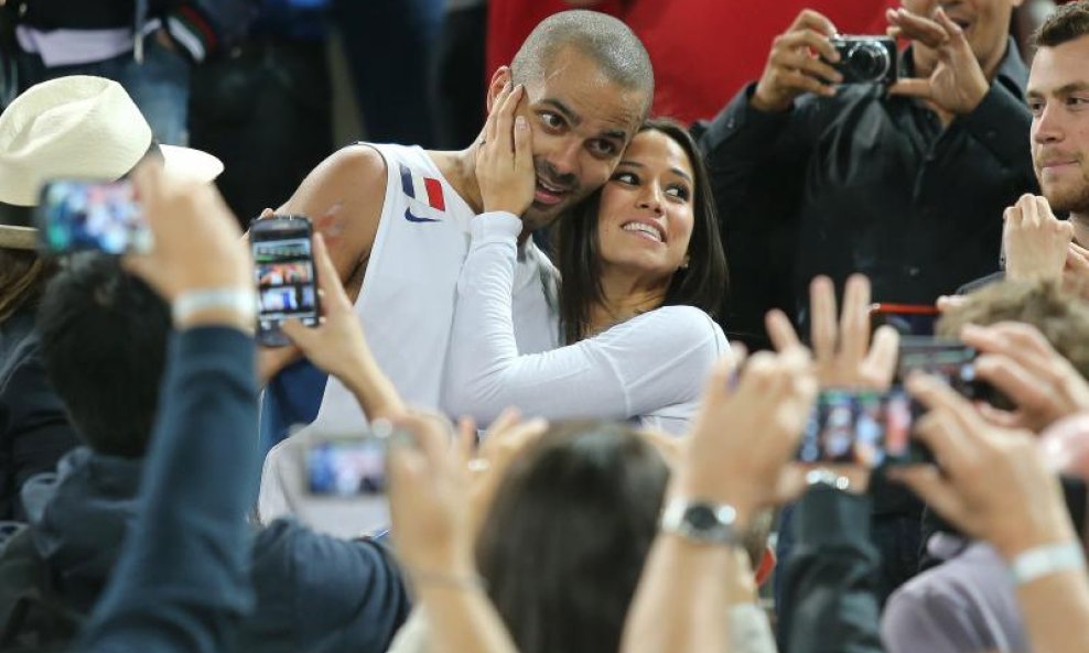 Tony Parker i zaručnica Axelle