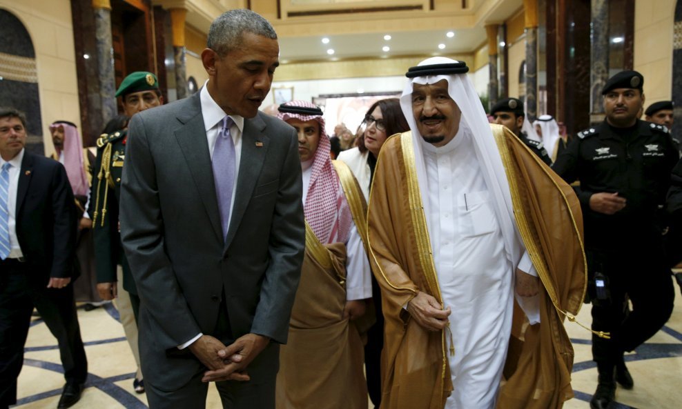 Barack Obama i kralj Salman