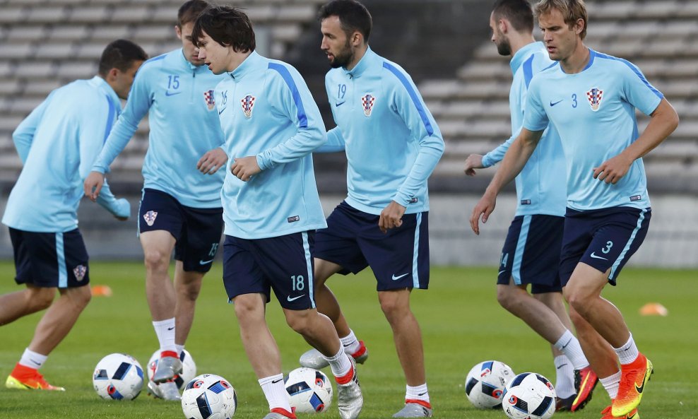 Hrvatska na treningu