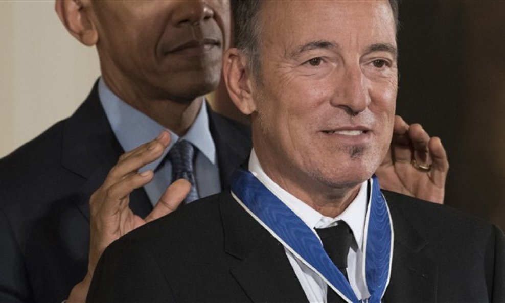 Bruce Springsteen i Barack Obama