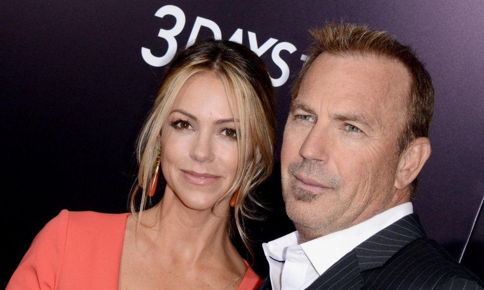 Kevin Costner i Christine Baumgartner