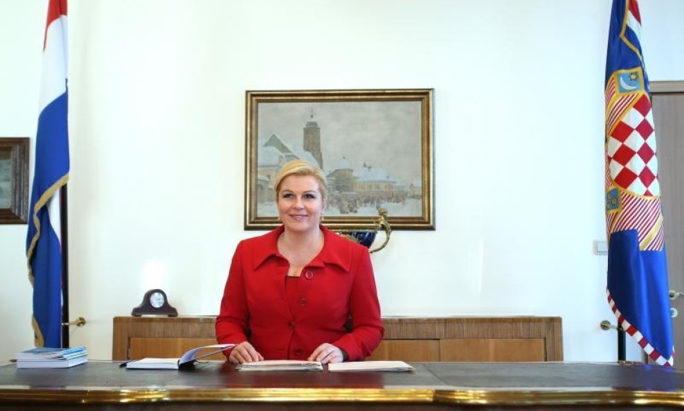 Kolinda Grabar Kitarović na Pantovčaku