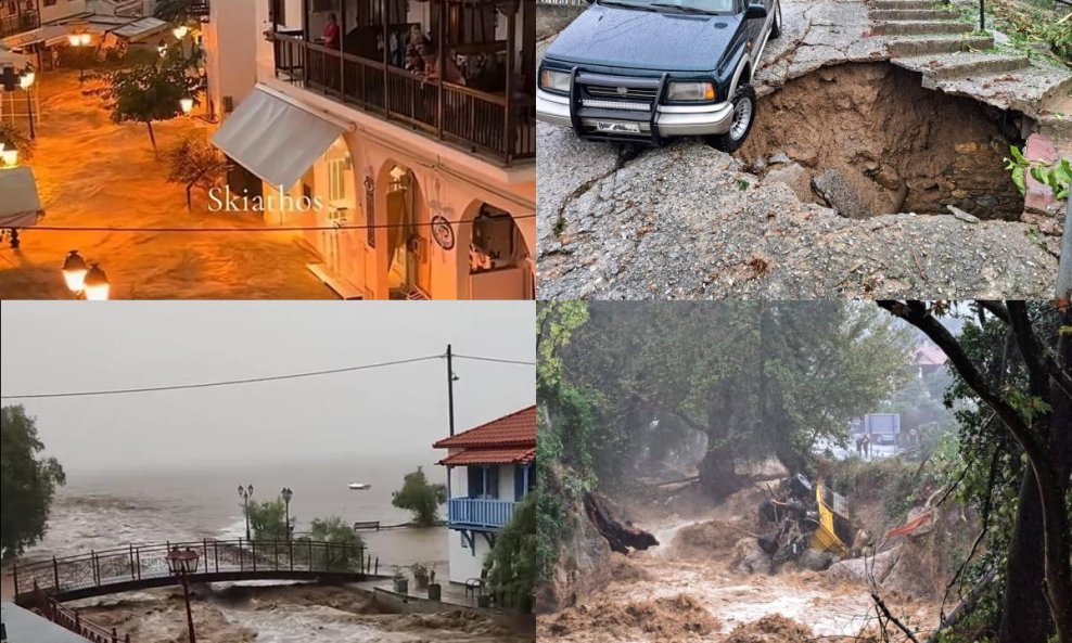 Nevrijeme u Grčkoj