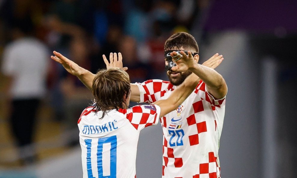 Luka Modrić i Joško Gvardiol