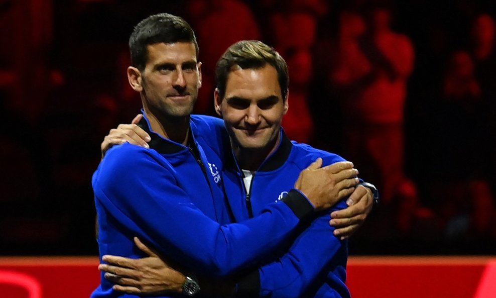 Novak Đoković i Roger Federer