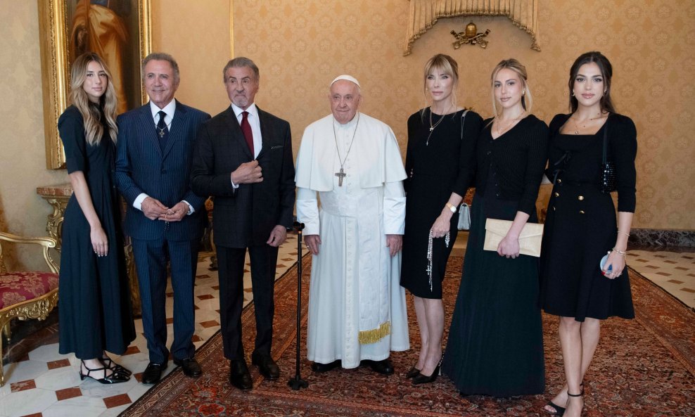 Sylvester Stallone u Vatiknu
