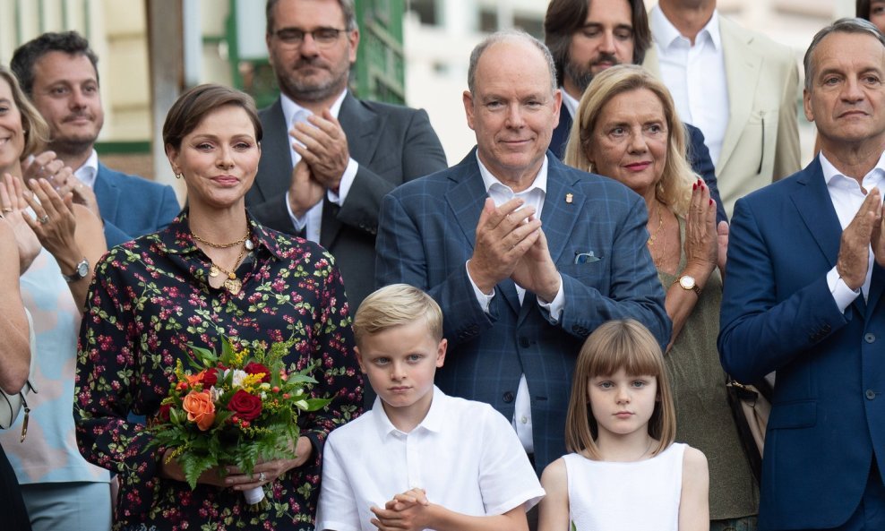 Princeza Charlene i princ Albert s blizancima