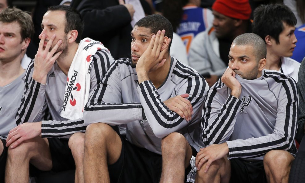 Manu Ginobili Tim Duncan Tony Parker San Antonio Spurs