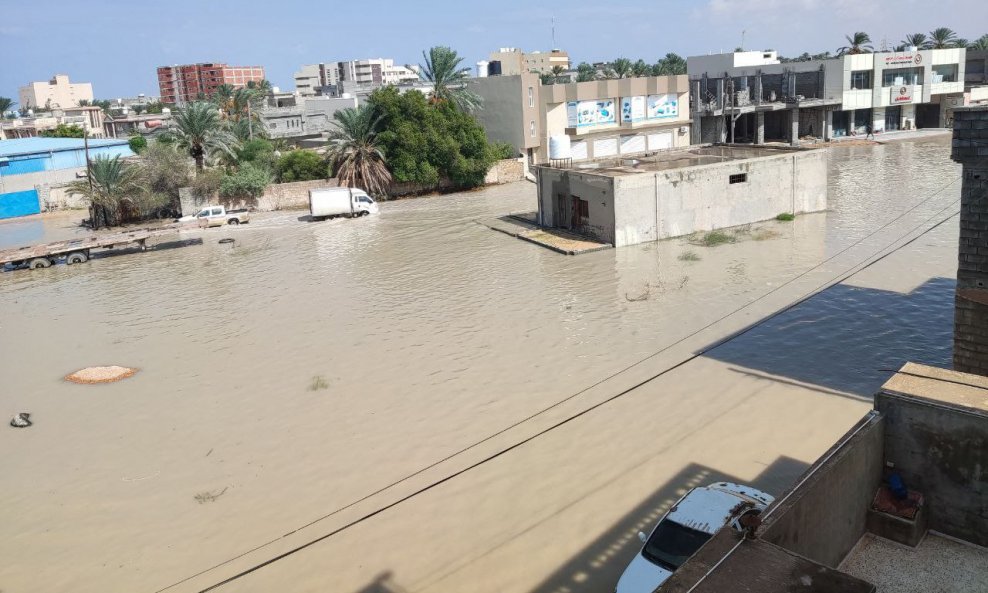 Poplava u libijskom gradu Misrati