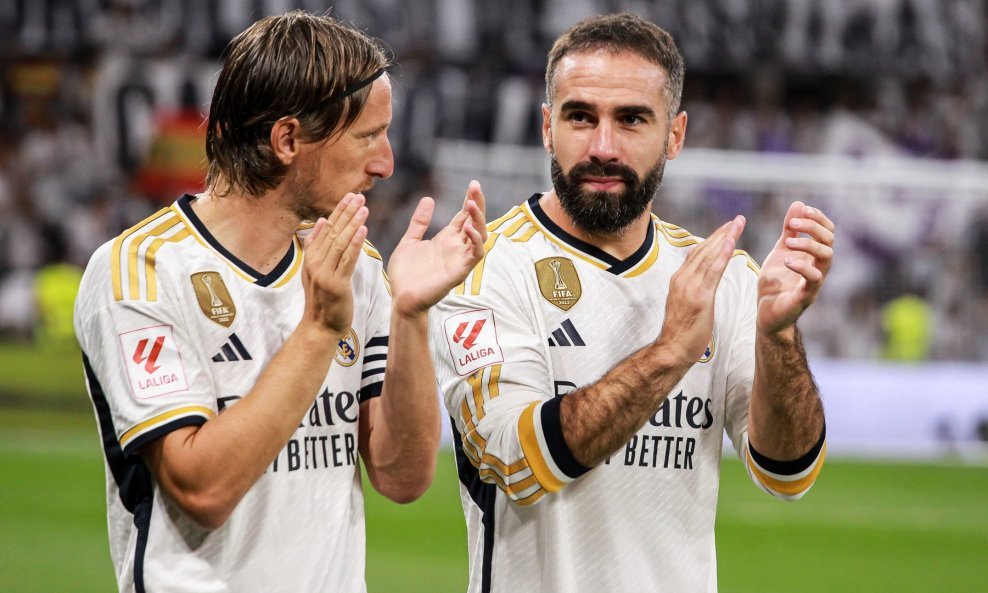 Luka Modrić i Dani Carvajal