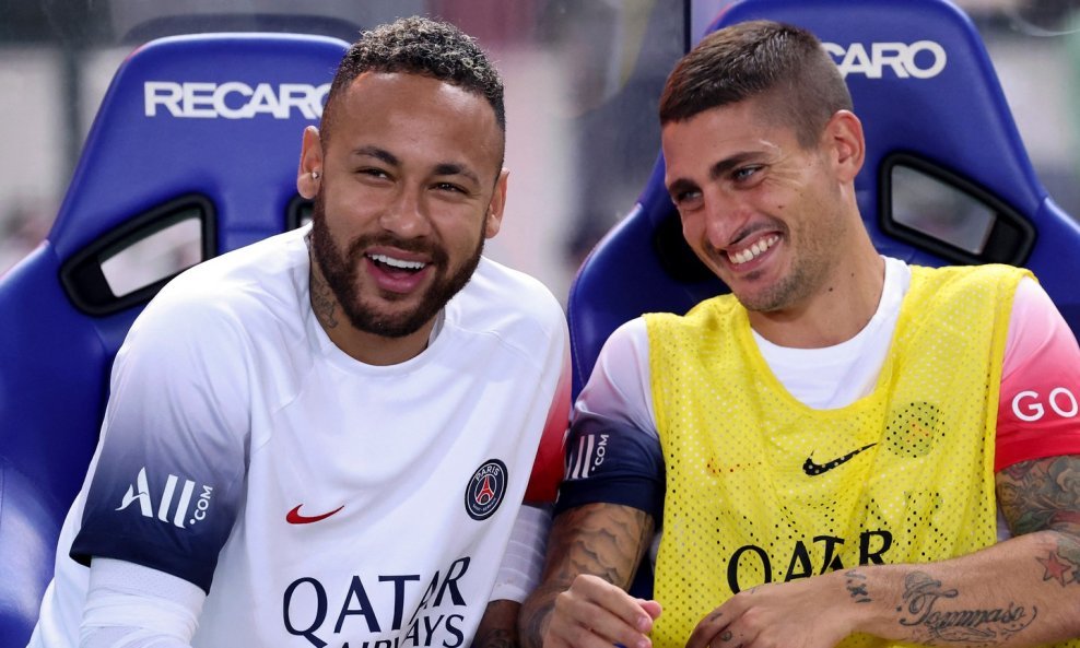 Neymar Jr i Marco Verratti