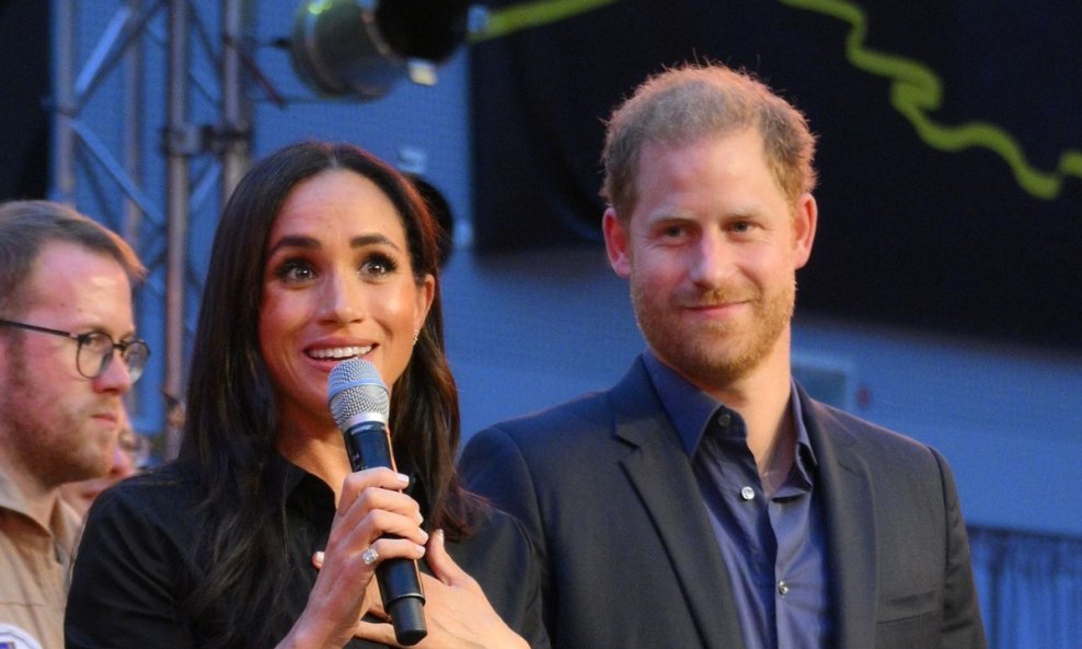 Princ Harry i Meghan Markle u Düsseldorfu