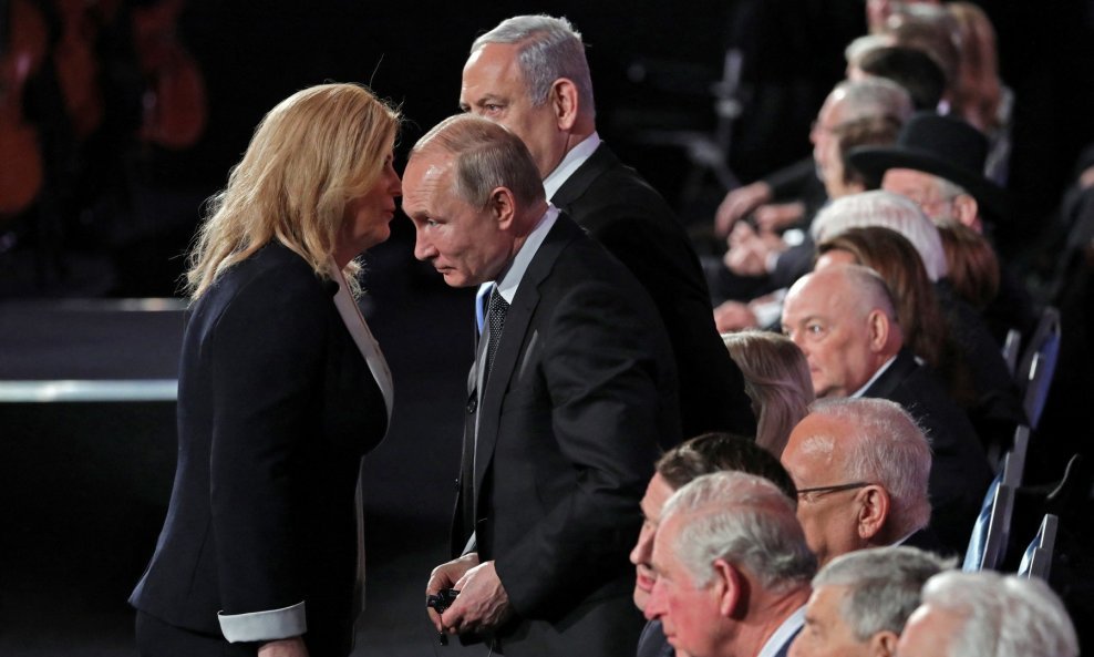 Kolinda Grabar Kitarović i Vladimir Putin