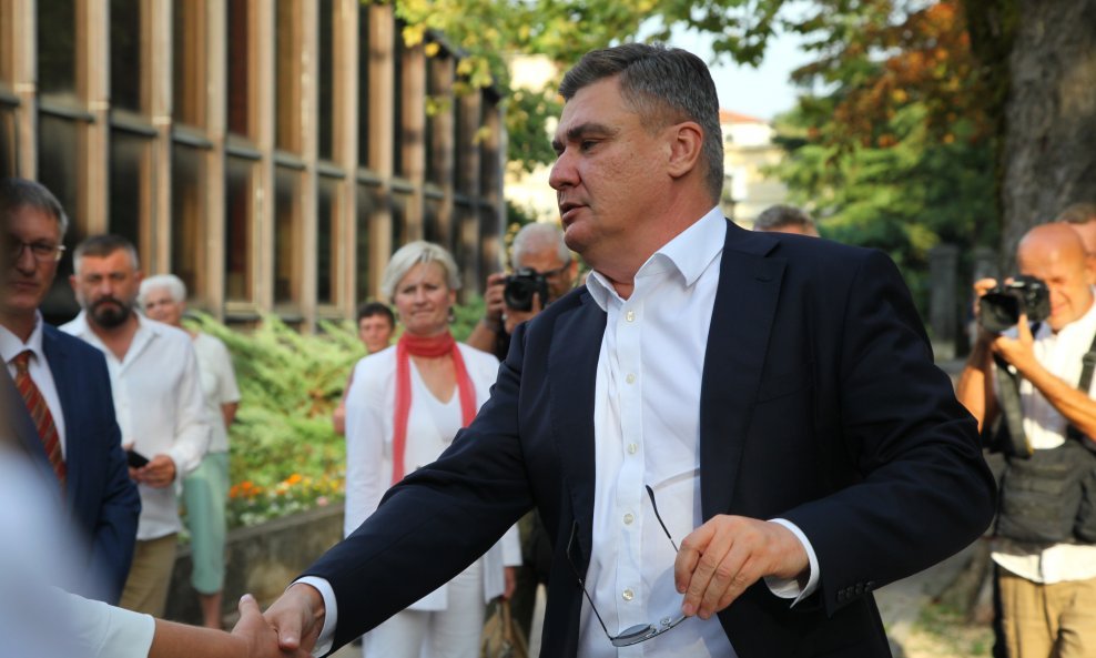 Predsjednik Milanović posjetio je Pazin povodom obljetnice pripojenja Istre, Rijeke, Zadra i otoka matici Hrvatskoj