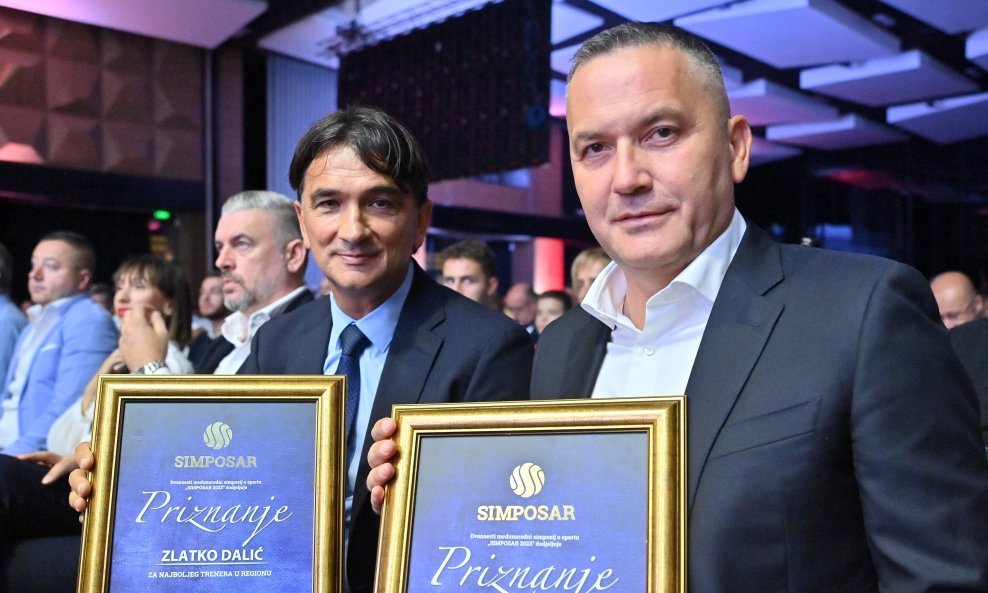 Zlatko Dalić i Marijan Kustić