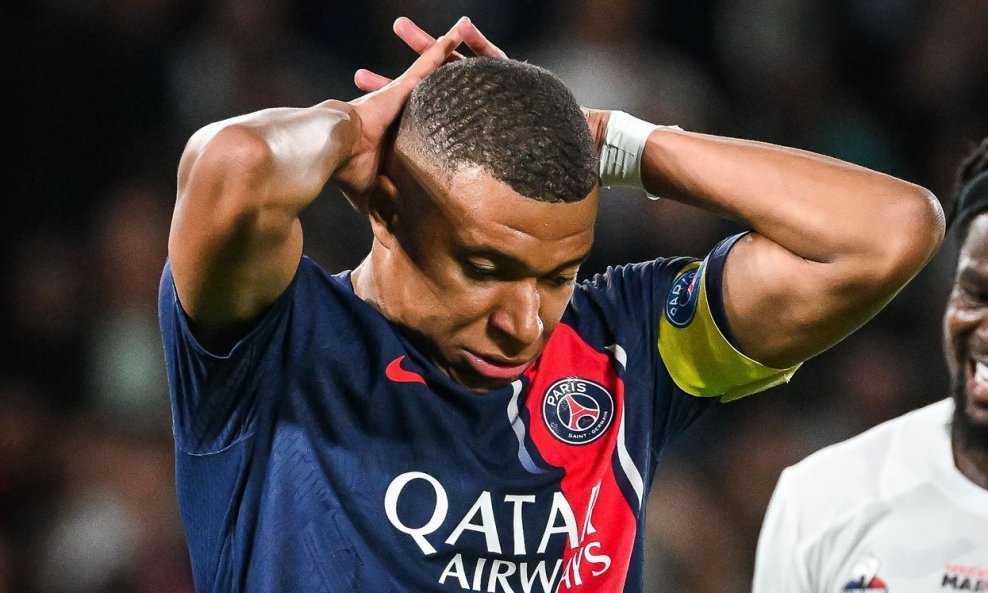 Kylian Mbappe je zabio oba gola za PSG