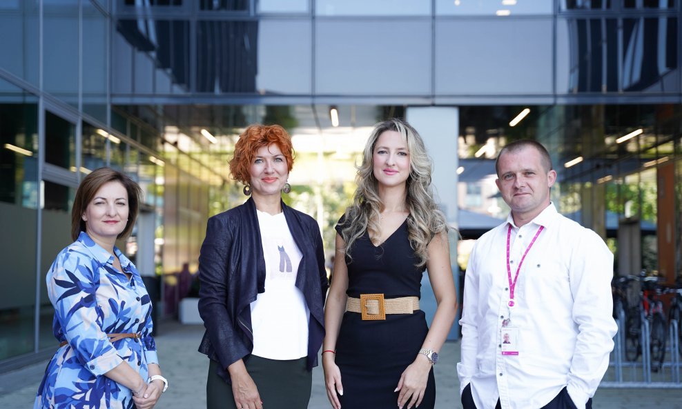 Petra Bašić Jantolić, Marijana Grbeša Zenzerović, Nikolina Pejović i Nikola Sučec