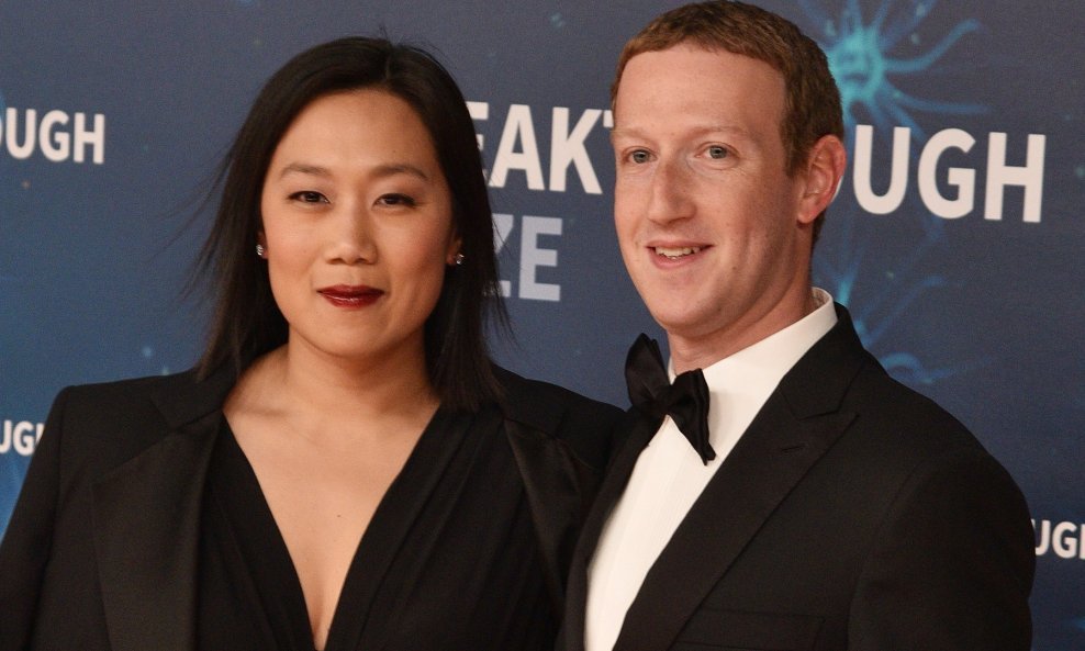 Priscilla Chan i Mark Zuckerberg