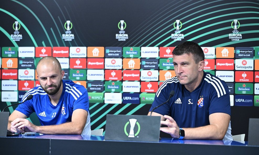 Josip Mišić (lijevo) i Sergej Jakirović