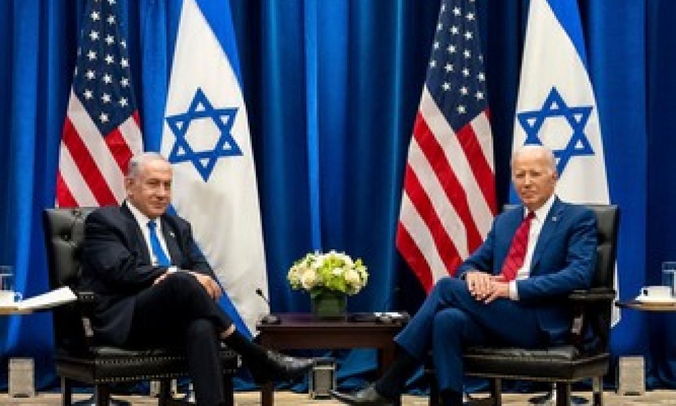 Benjamin Netanyahu i Joe Biden