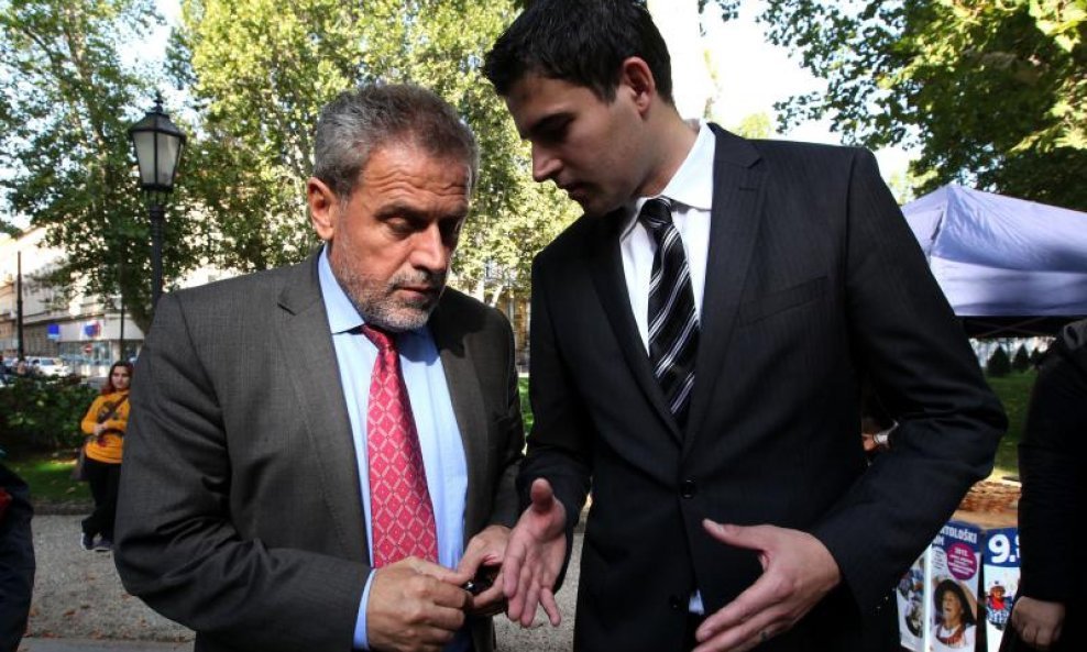 Milan Bandić i Davor Bernardić
